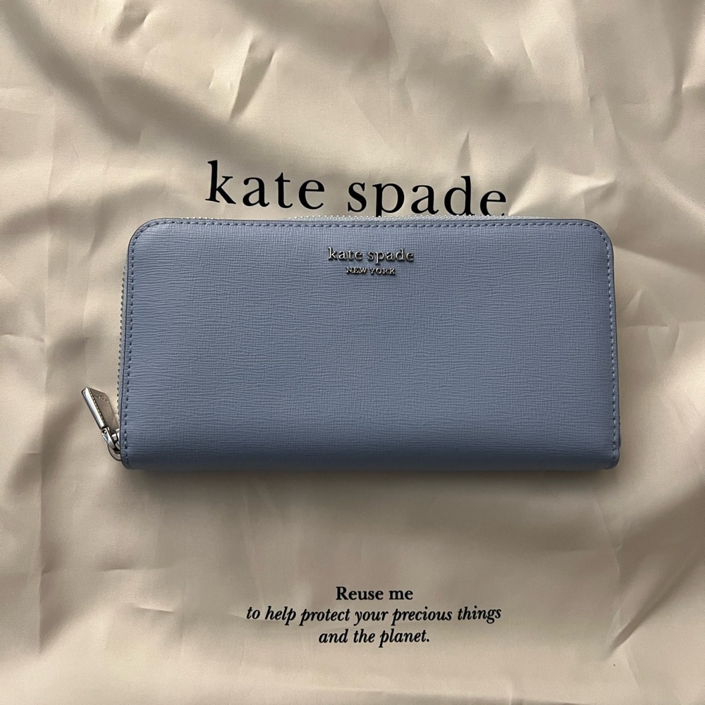 Kate Spade Morgan Saffiano Zip Wallet